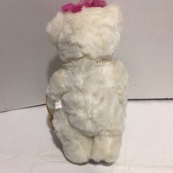 Vintage 1985 KENT Collectibles JOINTED TEDDY BEAR Couple 11" - Picture 11 of 16